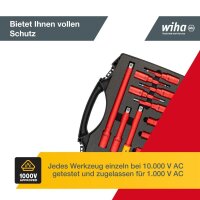 Wiha Steckschlüssel-Satz 1/2" 43024 21-tlg.
