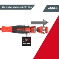 Wiha Schraubendreher-Set LiftUp 25 SL/PH/PZ/6-Kant/TORX® 38606 12-tlg.