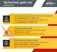 Wiha Schraubendreher-Set LiftUp electric SL/PZ/PlusMinus 41235 6-tlg.