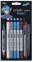 COPIC® Ciao Manga 2 Layoutmarker-Set farbsortiert 1,0...