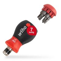 Wiha Schraubendreher-Set Stubby SL/PH/PZ/6-Kant/TORX®...