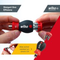 Wiha Schraubendreher-Set Stubby SL/PH/PZ/6-Kant/TORX®...