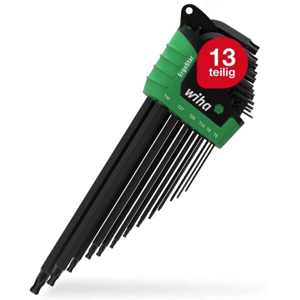 Wiha Torx-Schlüsselsatz TORX® Kugelkopf 43847 13-tlg.