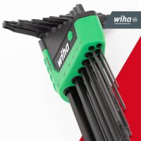 Wiha Torx-Schlüsselsatz TORX® Kugelkopf 43847 13-tlg.