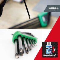 Wiha Torx-Schlüsselsatz TORX® MagicSpring® 43848 13-tlg.
