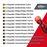 Wiha Schraubendreher-Set LiftUp 26one® 43895 13-tlg.
