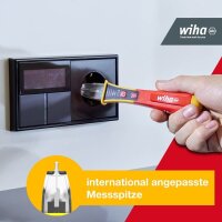 Wiha Installationstester 43797, 12 – 1.000 V AC, CAT IV 1000 V
