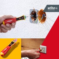 Wiha Installationstester 43798, 90 – 1.000 V AC, CAT IV 1000 V