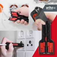 Wiha Abisolierwerkzeug 44241, Länge: 12,5 cm, 1 St.