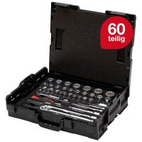 Wiha Steckschlüssel-Satz 1/4" und 1/2"...