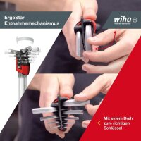 Wiha Sechskantschlüssel-Satz MagicRing® 43851 9-tlg.