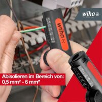 Wiha Abisolierwerkzeug 44242, Länge: 24,0 cm, 1 St.