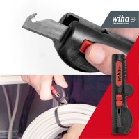Wiha Abisolierwerkzeug 44242, Länge: 24,0 cm, 1 St.