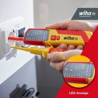 Wiha Zweipoliger Spannungs- und Durchgangsprüfer 45216 CAT III 1.000 V / CAT IV 600 V
