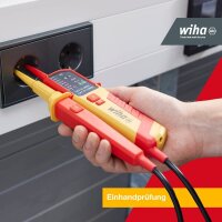 Wiha Zweipoliger Spannungs- und Durchgangsprüfer 45216 CAT III 1.000 V / CAT IV 600 V