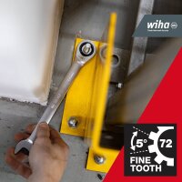 wiha Ringratschen-Maulschlüssel-Satz 44665 12-tlg.  ( 44665 )