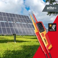 Wiha Zweipoliger Spannungs- und Durchgangsprüfer 45217, 0,5 - 1.000 V AC, CAT IV