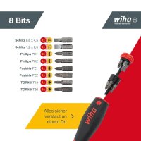 Wiha Schraubendreher-Set PocketMax® magnetisch...