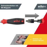 Wiha Schraubendreher-Set PocketMax® magnetisch PH/PZ/SL/TORX® 45292 8-tlg.