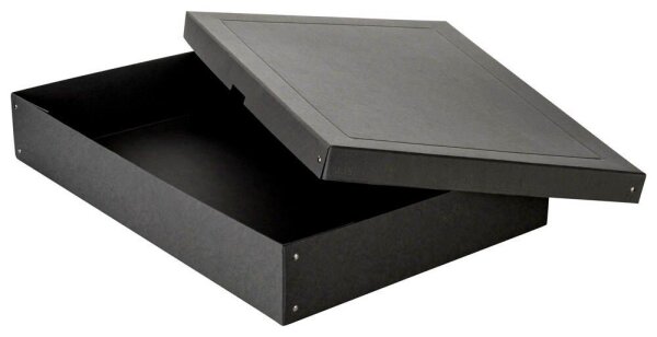 FALKEN PURE Aufbewahrungsbox 27,0 l schwarz 44,0 x 62,0 x 10,0 cm, 1 St.