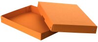 FALKEN PURE Aufbewahrungsbox 500 Blatt pastellorange, pastellblau, pastellrosa, pastellgrün, pastellgelb 24,0 x 32,0 x 4,0 cm, 5 St.