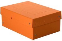 FALKEN PURE Aufbewahrungsbox 1250 Blatt pastellorange, pastellblau, pastellrosa, pastellgrün, pastellgelb 18,0 x 25,0 x 10,0 cm, 5 St.
