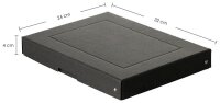 FALKEN PURE Aufbewahrungsbox 500 Blatt schwarz 24,0 x...