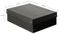 FALKEN PURE Aufbewahrungsbox 7,0 l schwarz 24,0 x 32,0 x...