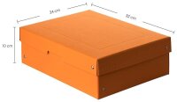 FALKEN PURE Aufbewahrungsbox 1250 Blatt pastellorange...
