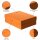 FALKEN PURE Aufbewahrungsbox 1250 Blatt pastellorange 24,0 x 32,0 x 10,0 cm, 1 St.