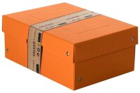 FALKEN PURE Aufbewahrungsbox 1250 Blatt pastellorange 18,0 x 25,0 x 10,0 cm, 1 St.
