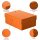 FALKEN PURE Aufbewahrungsbox 1250 Blatt pastellorange 18,0 x 25,0 x 10,0 cm, 1 St.