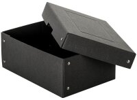 FALKEN PURE Aufbewahrungsbox 4,5 l schwarz 18,0 x 25,0 x...