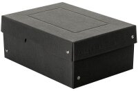 FALKEN PURE Aufbewahrungsbox 4,5 l schwarz 18,0 x 25,0 x 10,0 cm, 1 St.