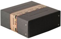 FALKEN PURE 200x200mm Aufbewahrungsbox 1050 Blatt schwarz 21,0 x 21,0 x 8,5 cm, 1 St.