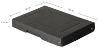 FALKEN PURE 190x130mm Aufbewahrungsbox 310 Blatt schwarz...