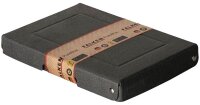 FALKEN PURE 190x130mm Aufbewahrungsbox 310 Blatt schwarz 14,0 x 20,0 x 2,5 cm, 1 St.