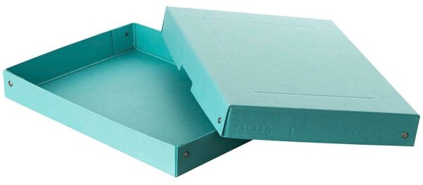FALKEN PURE Aufbewahrungsbox 500 Blatt pastellblau 24,0 x 32,0 x 4,0 cm, 1 St.