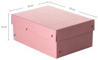 FALKEN PURE Aufbewahrungsbox 1250 Blatt pastellrosa 18,0...