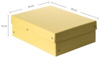 FALKEN PURE Aufbewahrungsbox 1250 Blatt pastellgelb 24,0...