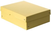 FALKEN PURE Aufbewahrungsbox 1250 Blatt pastellgelb 24,0 x 32,0 x 10,0 cm, 1 St.