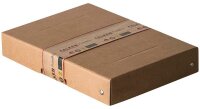 FALKEN PURE Aufbewahrungsbox 500 Blatt braun 18,0 x 25,0 x 4,0 cm, 1 St.