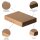 FALKEN PURE Aufbewahrungsbox 500 Blatt braun 18,0 x 25,0 x 4,0 cm, 1 St.