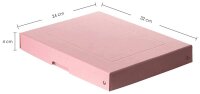FALKEN PURE Aufbewahrungsbox 500 Blatt pastellrosa 24,0 x...