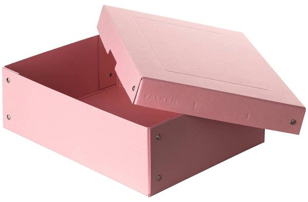FALKEN PURE Aufbewahrungsbox 1250 Blatt pastellrosa 24,0 x 32,0 x 10,0 cm, 1 St.