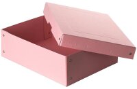 FALKEN PURE Aufbewahrungsbox 1250 Blatt pastellrosa 24,0...