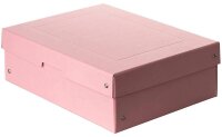 FALKEN PURE Aufbewahrungsbox 1250 Blatt pastellrosa 24,0 x 32,0 x 10,0 cm, 1 St.