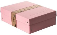 FALKEN PURE Aufbewahrungsbox 1250 Blatt pastellrosa 24,0 x 32,0 x 10,0 cm, 1 St.