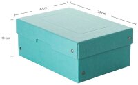 FALKEN PURE Aufbewahrungsbox 1250 Blatt pastellblau 18,0...