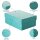 FALKEN PURE Aufbewahrungsbox 1250 Blatt pastellblau 18,0 x 25,0 x 10,0 cm, 1 St.